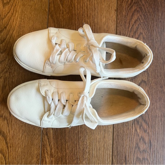 Joie Harvard faux leather ked-like sneakers! - Picture 2 of 8